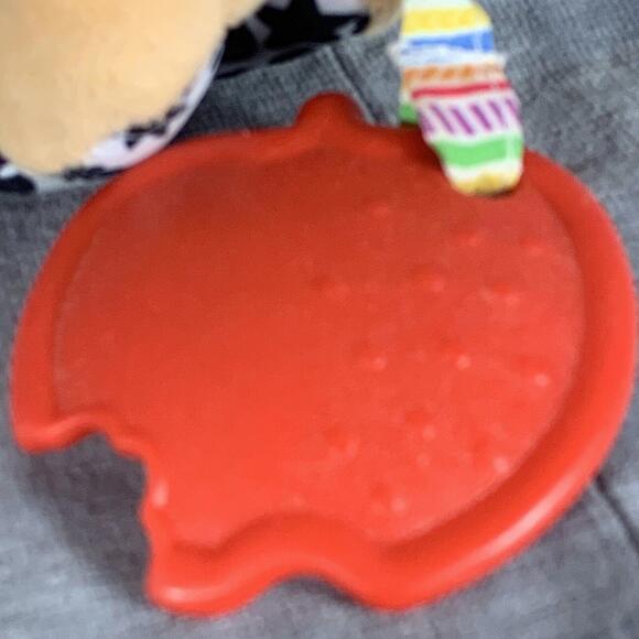 LAMAZE Disney Lion King Clip and Go 9” Timon Baby Toy Stuffed Plush Crinkle Toy - Picture 4 of 6